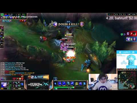 C9 Sneaky Ashe Quadra Outplay