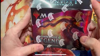 Commander legends collector booster box. Absolutely epic