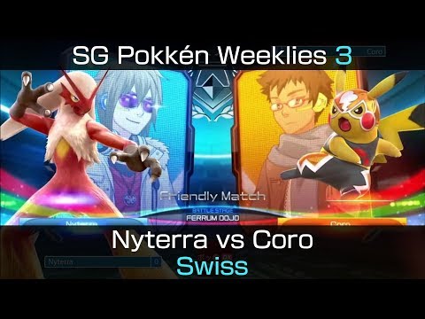 SGPW v. 3 - Pokkén DX Swiss: Nyterra (Croagunk, Blaziken) vs. Coro (Pikachu Libre)