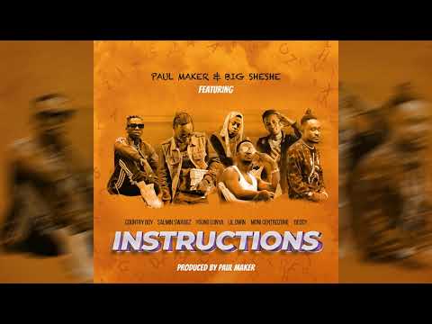 Paul Maker X CountryBoy, Salmin Swaggz, Moni Centrozone, Lil Dwin, Young Lunya Deddy - instructions