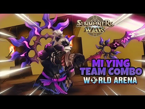 Mi Ying Team Combo in World Arena - Summoners War
