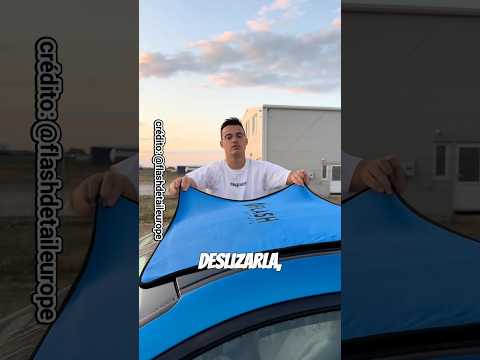 Esta toalla mojada seca tu auto sin frotar #shorts #detailing