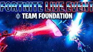 Fortnite live event team foundation.