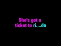 Ticket To Ride Karaoke The Beatles - You Sing ...