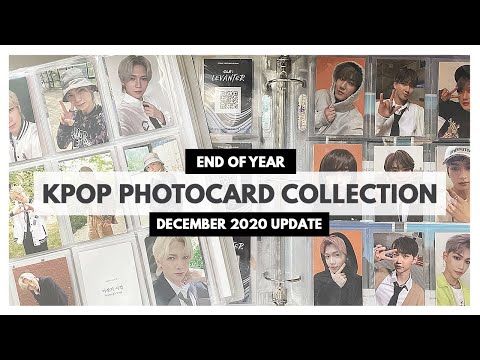 ✨ an end of year kpop photocard collection update ~ december 2020! ✨