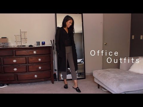Officewear Essentials: What I Wear to Work! Aritzia, Uniqlo, Zara, Nordstrom Video