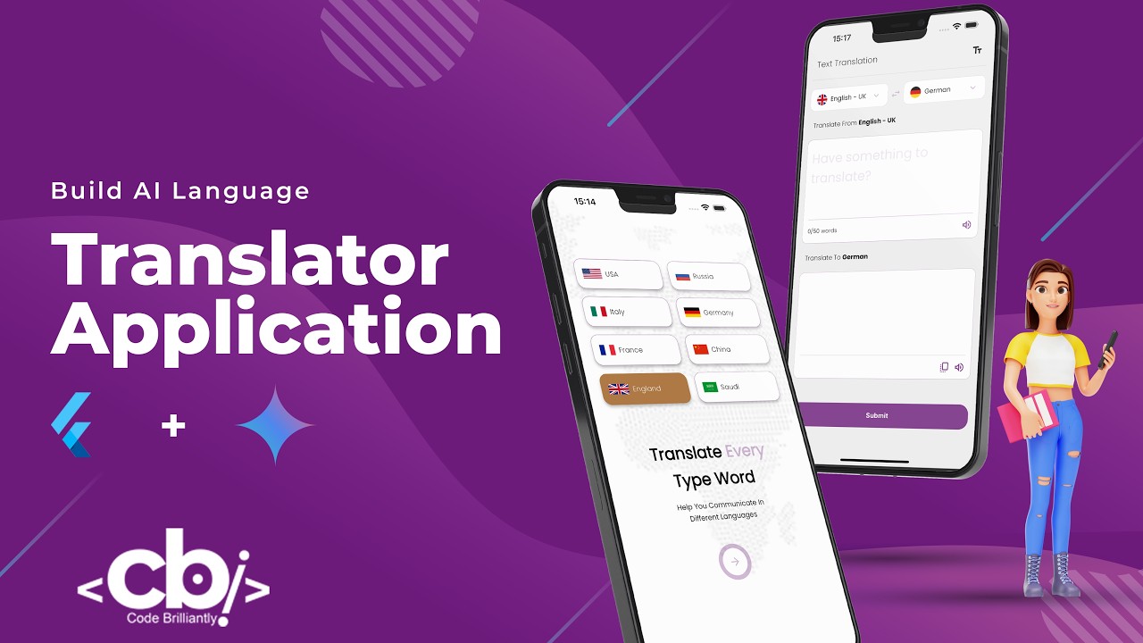 Build AI Language Translation Application with Flutter and Gemini