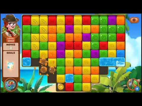 Lost Island Blast Adventure Level 1040 - NO BOOSTERS 🏝️ | SKILLGAMING ✔️