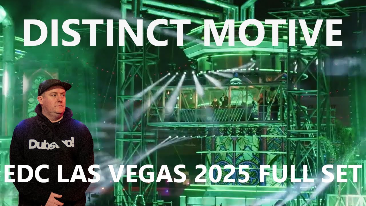 DISTINCT MOTIVE EDC LAS VEGAS 2025 SET - BASSPOD STAGE