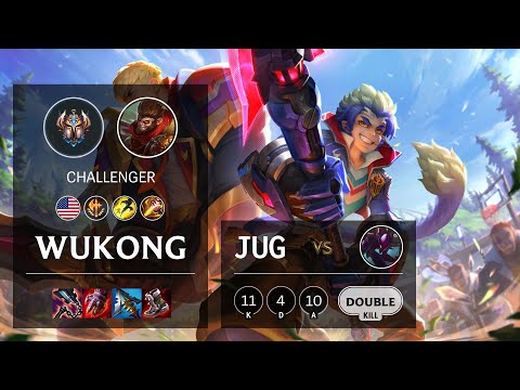 Wukong Jungle vs Kha'Zix - NA Challenger Patch 11.7