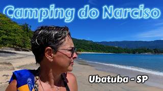 A Experiência Real de Acampar na Praia da Caçandoca. Olha o Que Encontramos! Camping do Narciso ❤️
