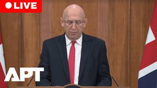 LIVE: UK Defence Sec John Healey Holds Press Conference on Military Ops & Ukraine Update | APT