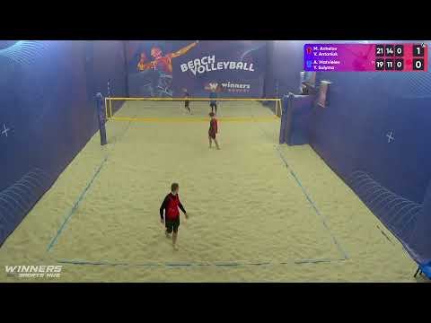 12:50 M. Anhelov / V. Antoniuk - A. Matvieiev / Y. Sulyma 04.02.2023 | Winners Beach Volleyball