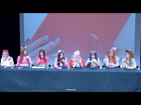 190407 드림노트 (DreamNote) 구로 팬사인회 - 멘트 & 끝인사