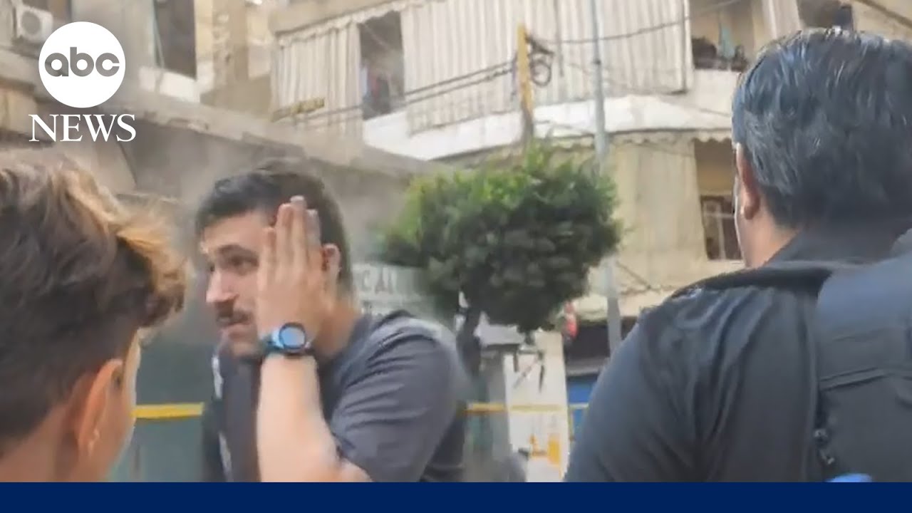 ABC News reporter describes moment he witnessed new round of explosions in Lebanon