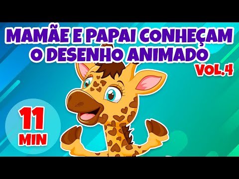 Mamãe e Papai, conheçam o desenho Giramille Vol. 4 - Giramille 11 min | Desenho Animado Musical