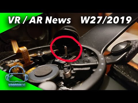 Virtual Reality News (Wochenrückblick KW27/19) Valve Index Controller Probleme, Index 3D Modelle