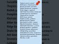 Vegetable Names In English And Tamil Learnenglish Spokenenglish Englishtamil Feedshorts