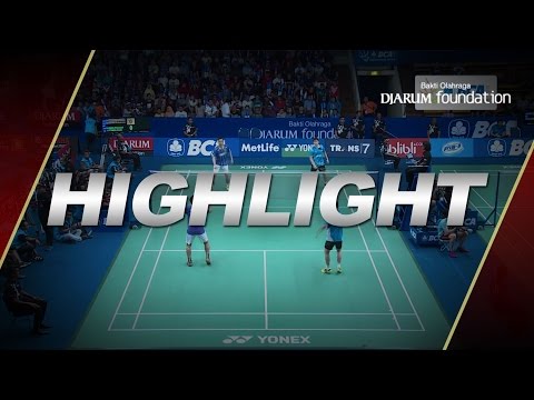 M. Ahsan/Hendra Setiawan (INA) VS Kevin Sanjaya Sukamuljo/Markus Fernaldi Gideon (INA) BIOSSP2015