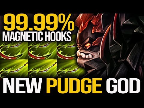 99.99% MAGNETIC HOOKS!!! NEW PUDGE GOD DESTROYED ALL THE ENEMY | Pudge Official