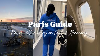 PARIS HOLIDAY PREP | Try on Haul, Travel Itinerary & Pack with me