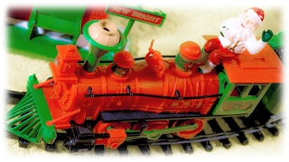 TRAINS FOR CHILDREN VIDEO: Holyday Express, Christmas Train with Santa Claus New Year 2015