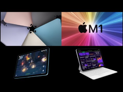 APPLE  iPad Air M1 Chip (Blue) (5th Generation) ! OFFICIAL VIDEO ! ENGLISH