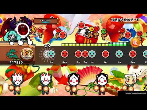 Cruel Angel's Thesis 6 ★ - Hard Full Combo - Taiko no Tatsujin: Drum Session!