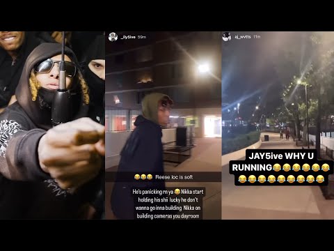 Jay5ive RUNS  DOWN & MAKES SugarHill Rapper Reese Loc COP IT! "YOU GOT IT!"