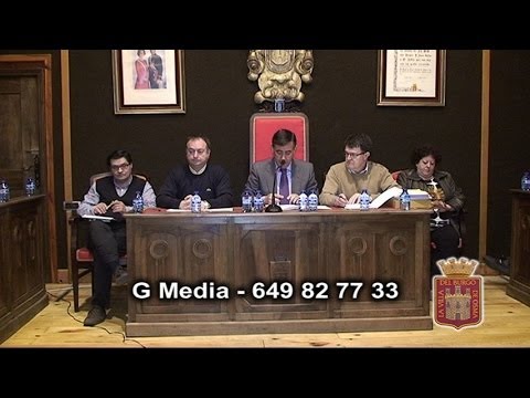 Vídeo íntegro del pleno.