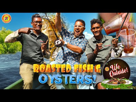 We Outside with Chef Jason x The Kalpoo Brothers - Roast Fish, Oyster Shots, Salmon Ceviche & Chow.