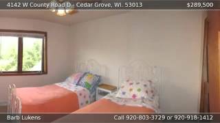 preview picture of video '4142 W County Road D CEDAR GROVE WI 53013'