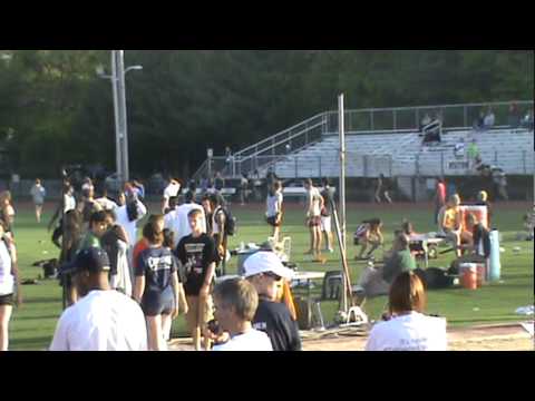 R07 MHS Girls spring track 2012 400 m dash Hockomock Championshi