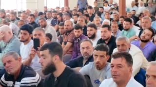 كلمة بعد صلاة الجمعة، مدينة #الزبداني الأبية، ومن (مسجد الجسر) الذي كان منطلق مظاهرات بداية الثورة.