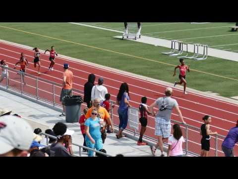 2017 NORTHWEST FLYERS TRACK MEET - 11-12 YR GIRLS 100 METER H8