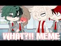 WHAT MEME MHA BNHA Ship Izuocha Gacha Club