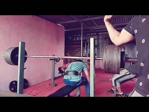130 kg in 59 kg body weight Bench press by kannan kof