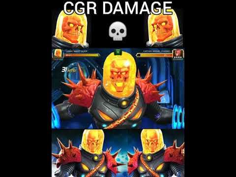 Cosmic Ghost Rider 6 Star Rank 3 Damage CGR Contest of Champions #mcoc #mbch #shorts #short #marvel