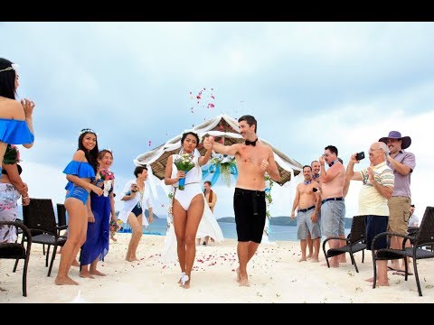 Matt & Ida's Palawan beach wedding