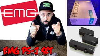 Video thumbnail for EMG P5J SET BASS PICKUPS - Unboxing & First Impressions by Caesar Craveiro (Caesar and You!)