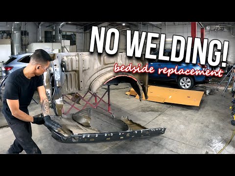 Replace Damaged Ford Bedside | Skip the Welding