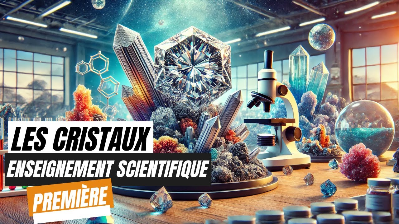 Les cristaux - Première Enseignement Scientifique