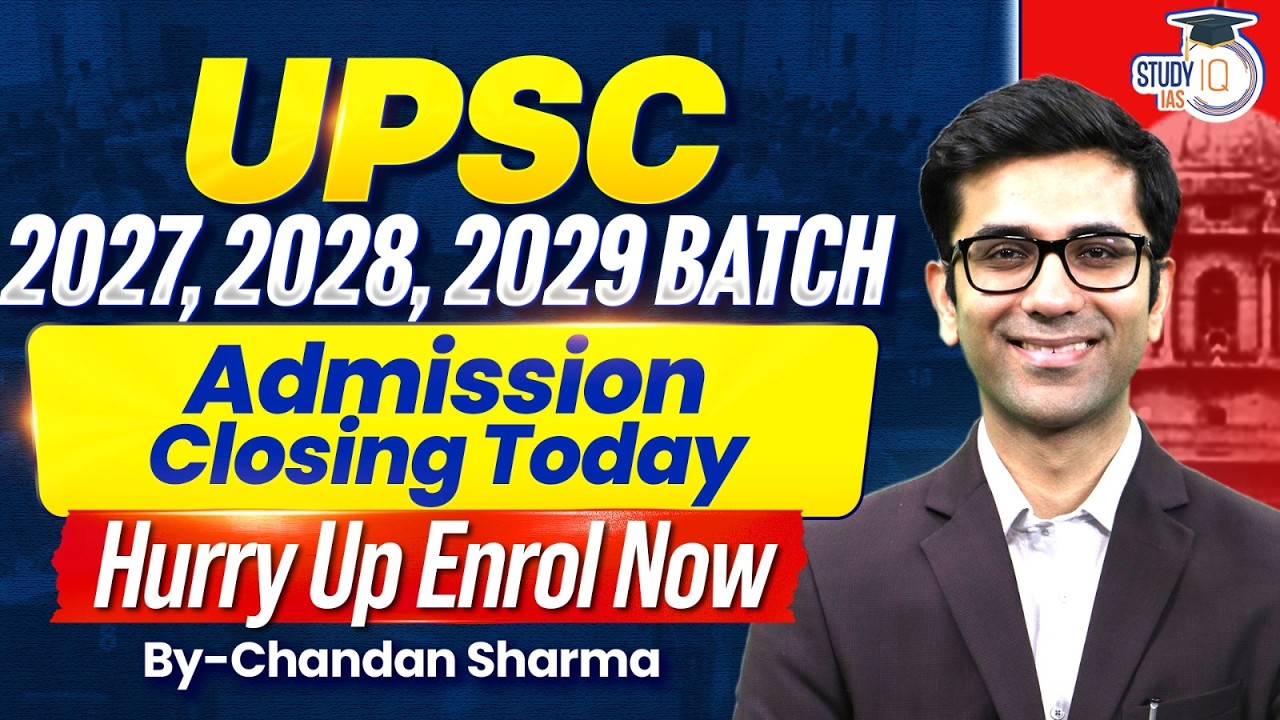 UPSC CSE 2027, 2028 & 2029 | Enrol in StudyIQ IAS Online Courses Now! | Know Everything |StudyIQ IAS