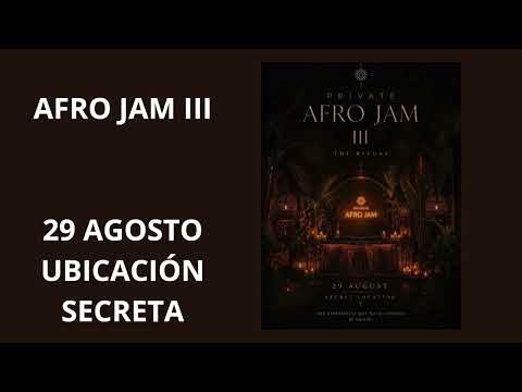 PRIVATE AFRO JAM III