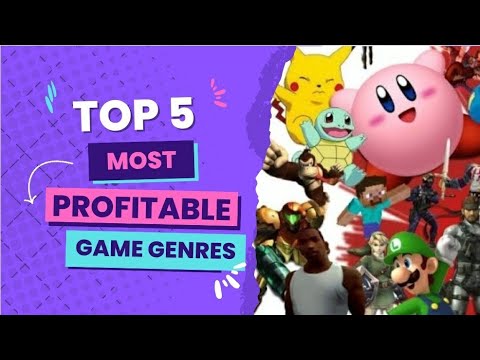 Top 5 Most Profitable Game Genres