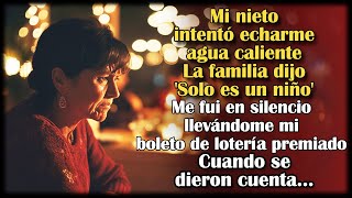 Mi nieto me arrojó agua caliente. “Solo es un niño”, dijeron. Me fui llevándome algo que lamentarían