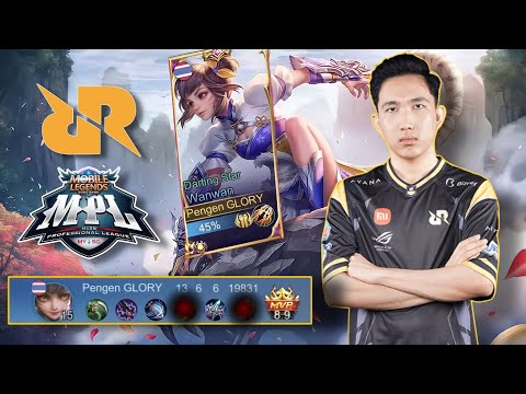 Gameplay WANWAN Auto Jadi @rrq_lemon Best DAMAGE | Mobile Legends