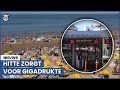 Zien: gigadrukte op het strand en overvolle parkeerplaatsen