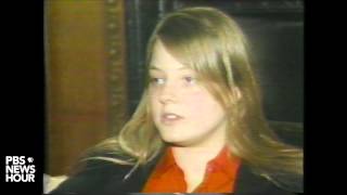 Actress Jodi Foster talks about letters sent to her by John Hinckley Jr. in 1981 video