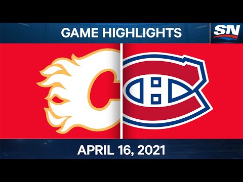 NHL Game Highlights | Flames vs. Canadiens - Apr. 16, 2021
